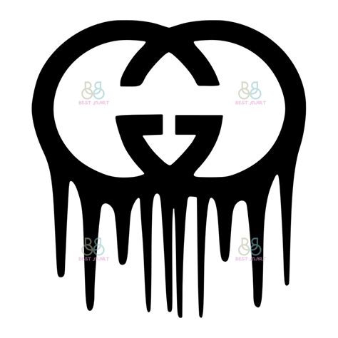 gucci print drips|Gucci logo clip art.